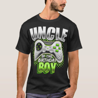 T-shirt Uncle of the Birthday Boy Matching Video Game Birt