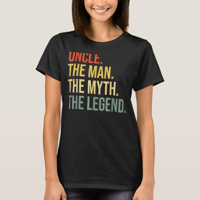 T-shirt Uncle The Man (Devant)
