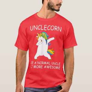 T-shirt Unclecorn Dabbing Unicorn Funny Uncle Unicorn Chri