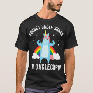 T-shirt Unclecorn, Funny Unicorn Lover Tee pour oncle et K