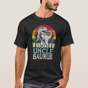 T-shirt Unclesaurus Famille Correspondant Trex Dino Annive
