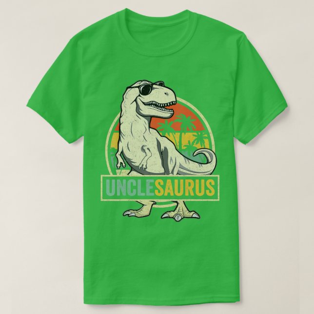 T-shirt Unclesaurus Rex Dinosaur Oncle Saurus Famille Matc (Design devant)