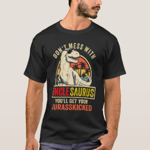 T-shirt Unclesaurus Rex Dinosaur Uncle Saurus Family Match