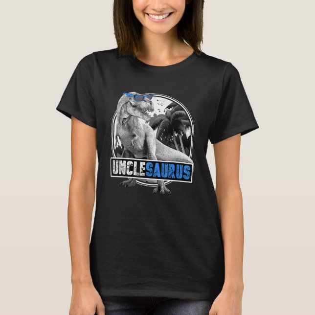 T-shirt Unclesaurus T-Rex Dinosaur Oncle Dinosaur (Devant)