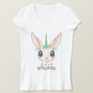 T-shirt Uncorn rabbit cute Women't-shirt