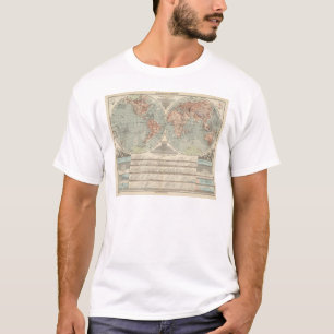 T-shirt Und Tiefen - carte de Hohen d'atlas de cieux et