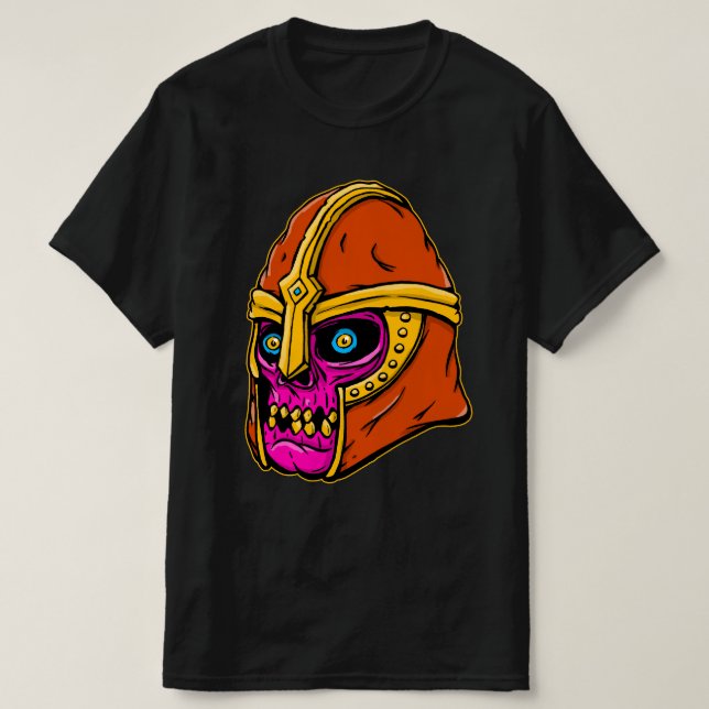 T-shirt Undead Helmet Soldier (Design devant)