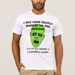 T-shirt Undead Zombie Head - Discours amusants - Surtout N