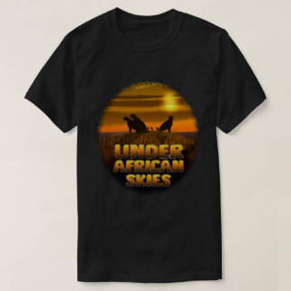T-shirt Under African Skies | Sunset Safari Cheetah