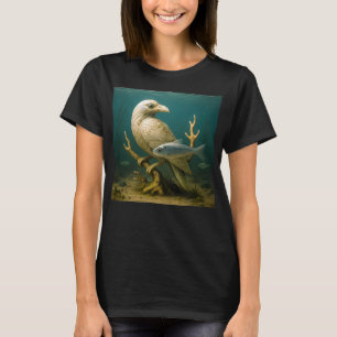 T-shirt Underwater Raven Fantasy