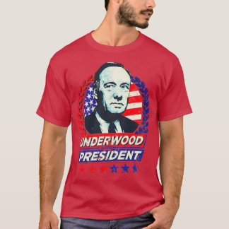 T-shirt Underwood, président
