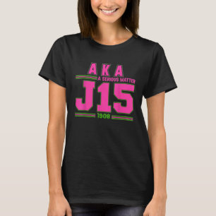T-shirt Une affaire sérieuse J15 Founder's Day Pink and Gr
