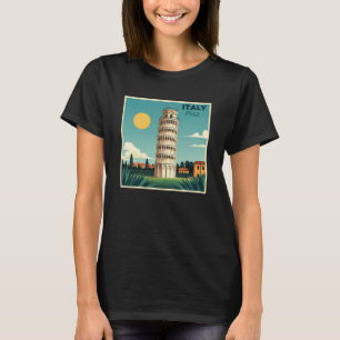T-shirt Une affiche de voyage classique nostalgique – Ital