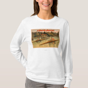 T-shirt Une affiche théâtrale de sombre secret