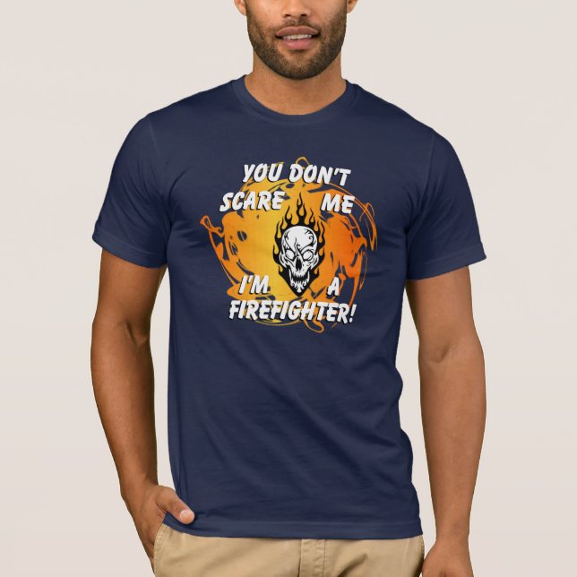 T-shirt Une alerte de sapeur-pompier (Devant)