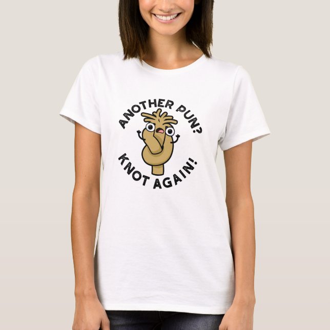 T-shirt Une autre chatte ? Encore un jeu de mots amusant (Devant)