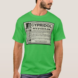 T-SHIRT UNE AUTRE GRANDE PUBLICITÉ VINTAGE SYPHILIS CURE