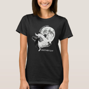 T-shirt Une autre journée, un autre massacre de vache de l