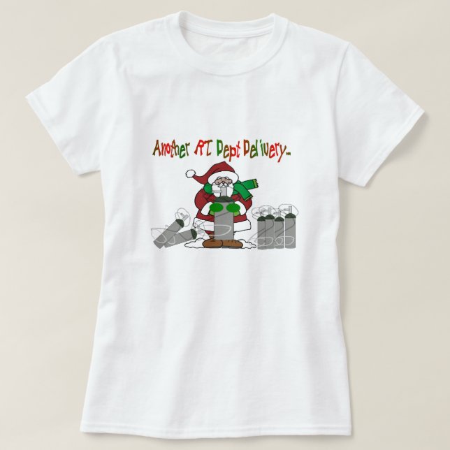 T-shirt une autre livraison de département de droite (Design devant)