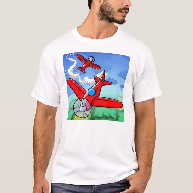 T-shirt Une aventure de vol (Devant)