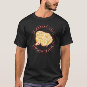 T-shirt Une Balle De Banane Qui Aime Attaquer La Balle Pyt
