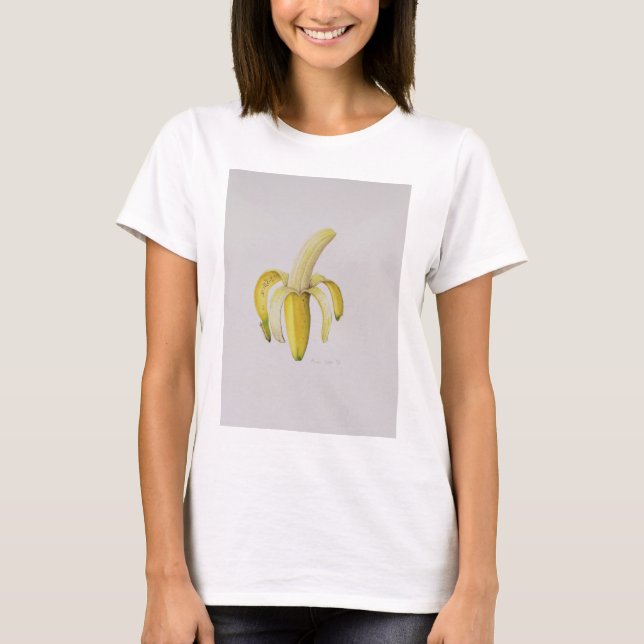 T-shirt Une banane Moitié-épluchée 1997 (Devant)
