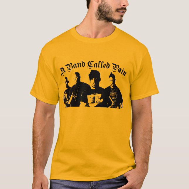 T-shirt une bande a appelé la douleur (Devant)