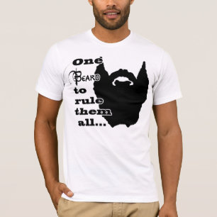 T-shirt Une barbe pour les ordonner tous