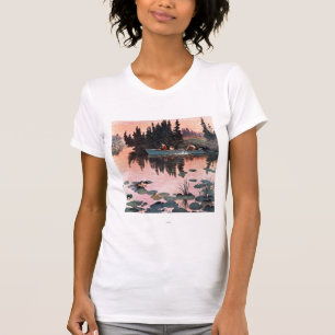 T-shirt Une belle capture par John Clymer