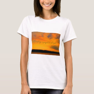 T-shirt Une belle façon d'encourager et de rassurer