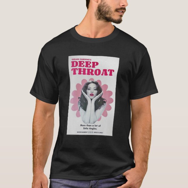 T-shirt Une Belle Fille Profonde Et Rose Citation Fleur Th (Devant)