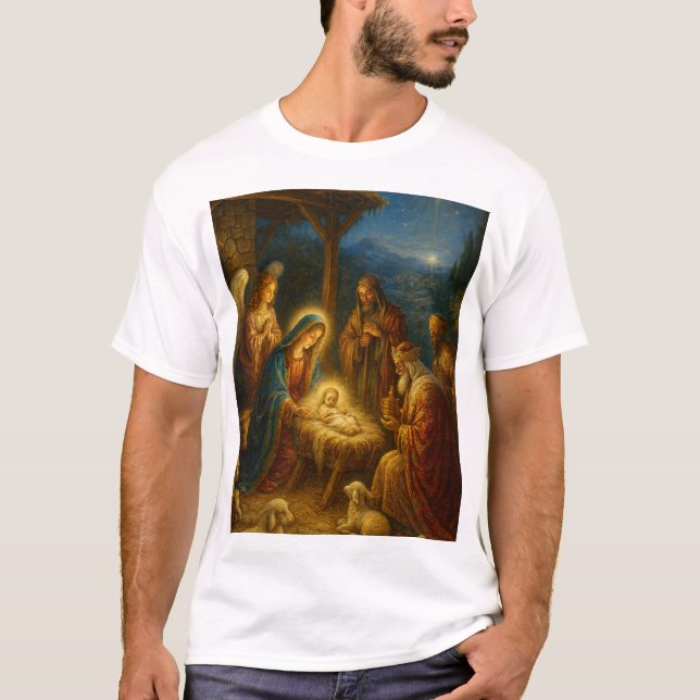 T-shirt Une bénédiction de Noël (Devant)