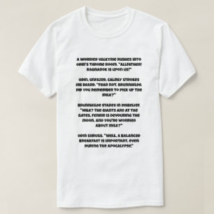 T-shirt Une blague sur Ragnarok