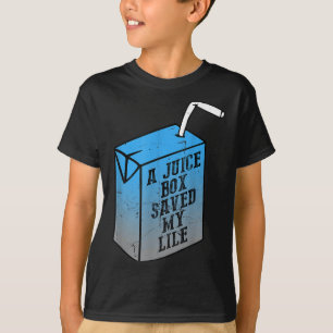 T-shirt Une boîte à jus m'a sauvé la vie T1d Sensibilisati