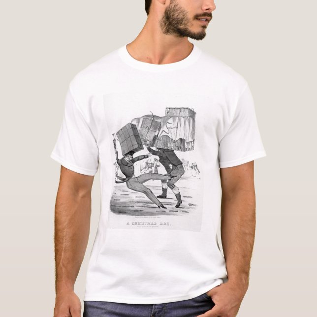 T-shirt Une boîte de Noël, 1836 (Devant)