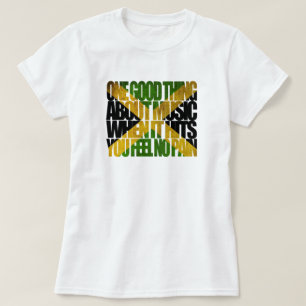 T-shirt Une bonne chose à Music Trenchtown Rock Jamaica