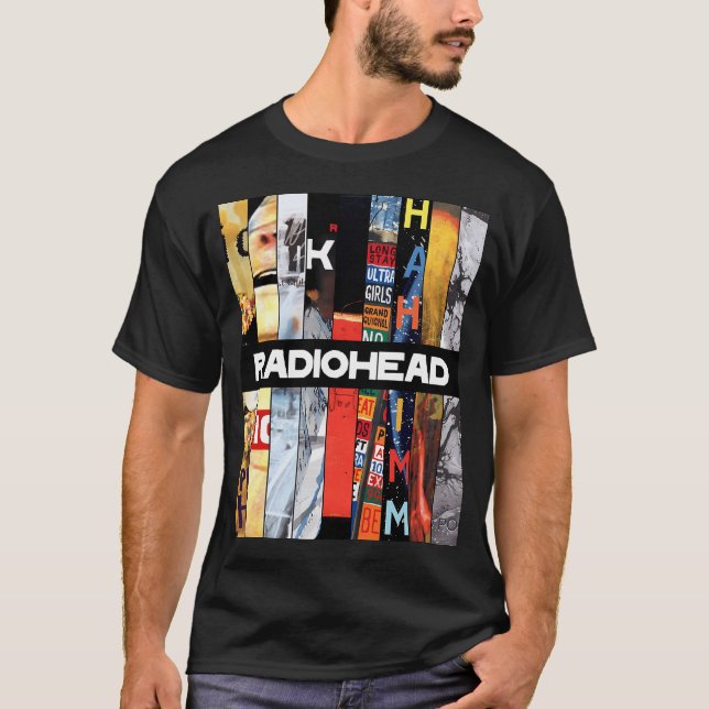 T-shirt Une Brève Histoire De Radiohead (Devant)