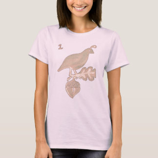 T-shirt une caille