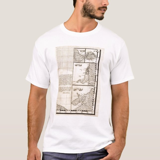 T-shirt Une carte de l'Empire Britannique en feuille 20 de (Devant)