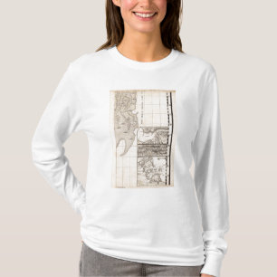 T-shirt Une carte de l'Empire Britannique en feuille 8 de