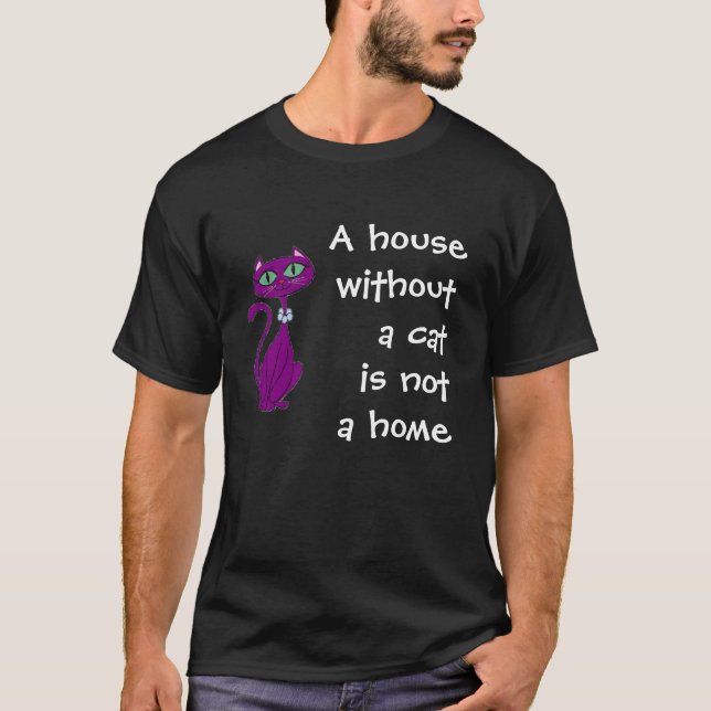 T-shirt Une Chambre sans chat… (Devant)