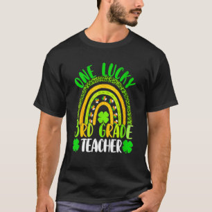 T-shirt Une chance 3e année enseignante St. Patrick's Day