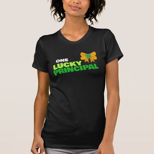 T-shirt UNE CHANCE PRINCIPALE Fête de la Saint-Patrick (Devant)