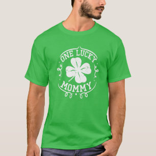 T-shirt Une Chanceuse Fête de la Saint Patrick Cadeaux pou