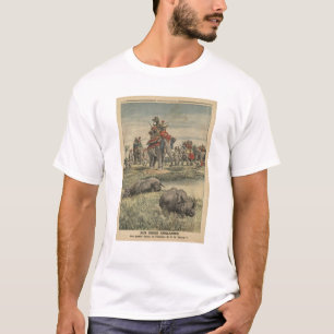 T-shirt Une chasse à rhinocéros en l'honneur du Roi George