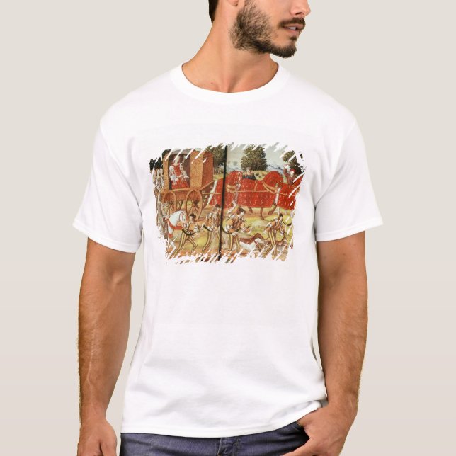 T-shirt Une chasse, illustration des épîtres d'Ovid (Devant)