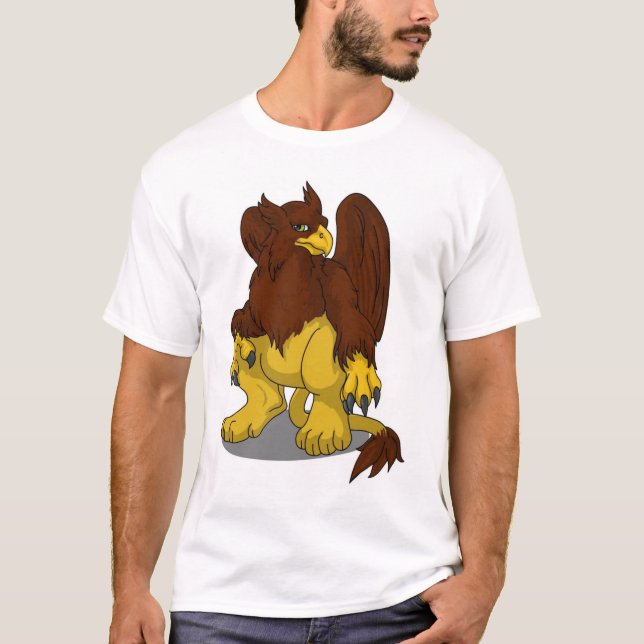 T-shirt Une chemise Brown plus docile de Winja de psyché (Devant)