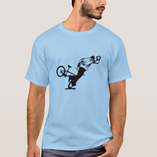 T-shirt Une chemise de Bmx de terre plate