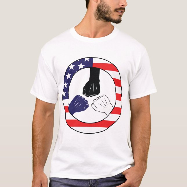 T-shirt Une chemise de paix Amour (Devant)
