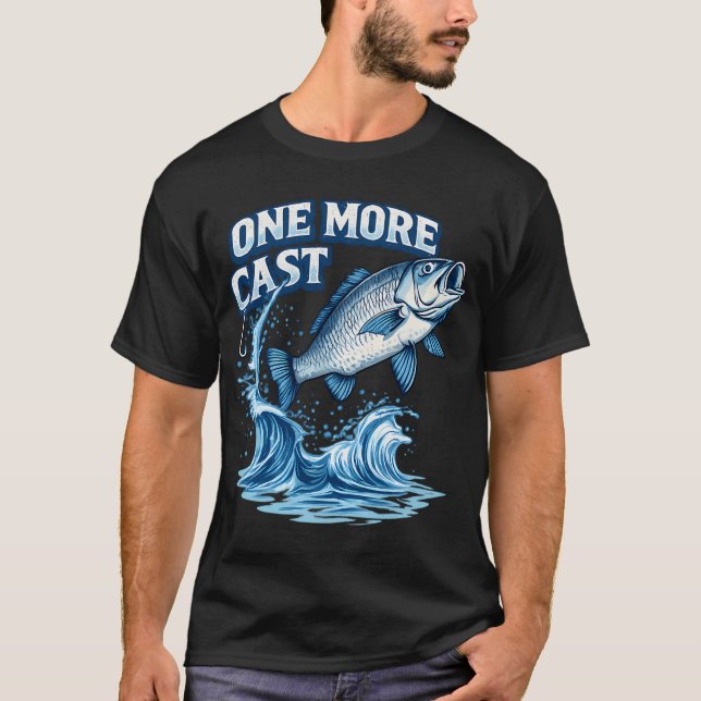 T-shirt Une chemise de pêche supplémentaire (Devant)